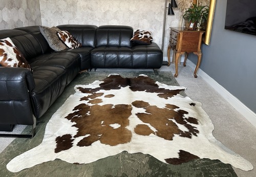 Brazilian natural cowhide rug
