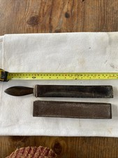 Vintage Leather Straight Razor