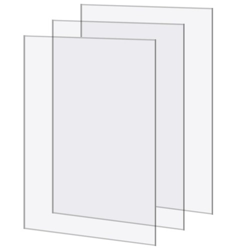 Clear perspex acrylic - clear, plastic