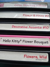 Job lot of 5 sizzix Bigz dies