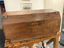 Vintage Wooden Coaching Trunk