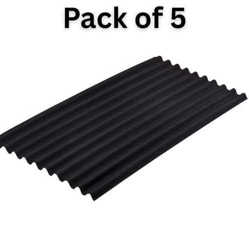 Black bitumen corrugated - bitumen,