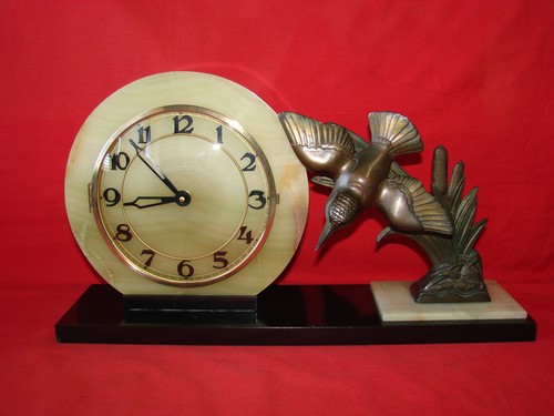 Old art deco - clock,