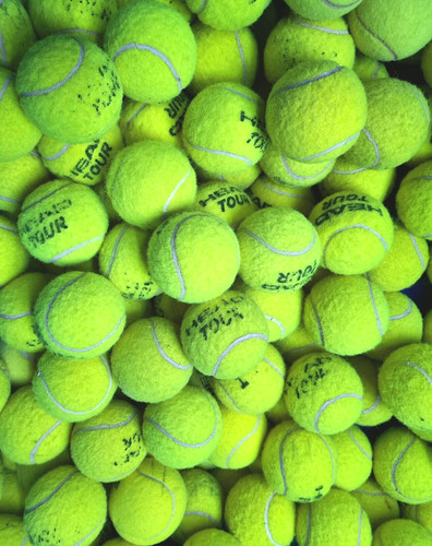 Used tennis balls for - 15,