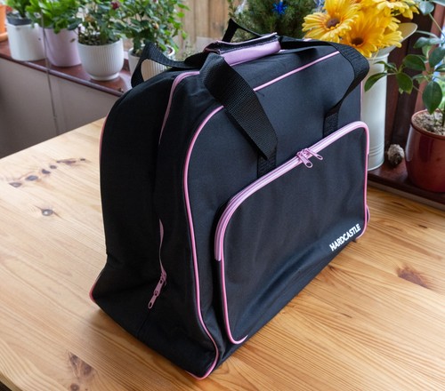 Hardcastle black pink trim - ,