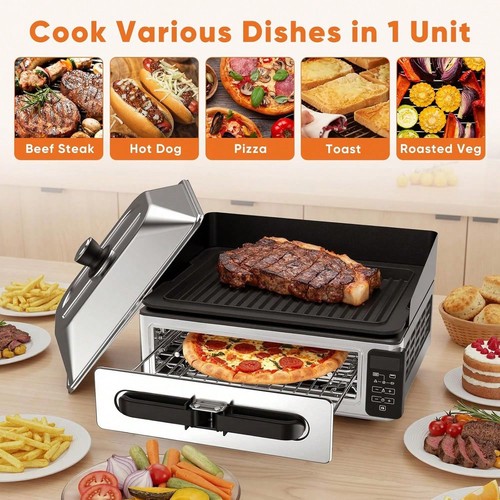 Countertop electric grill oven - countertop,
