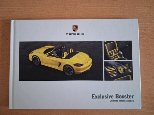 Porsche boxster exclusive - boxster,