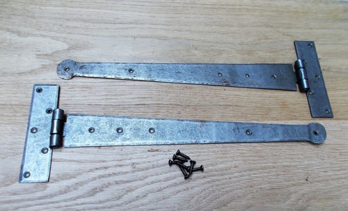 Pair penny end - hand, forged