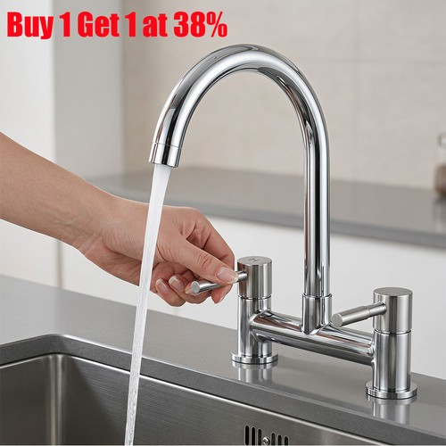 Modern dual lever chrome - dual,