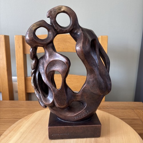 Bronze colour austin sculpture - bronze,