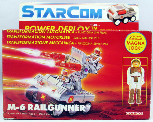 Starcom coleco mattel m 6 - starcom,
