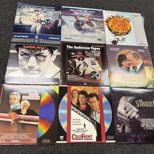 Laserdiscs Lot of 9 Movies see