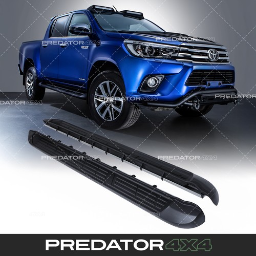 Black running boards aluminium - running,
