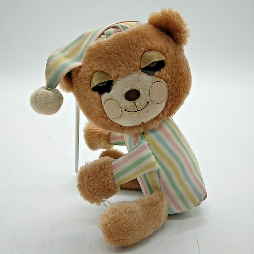 Vintage plush teddy - plush, beddy