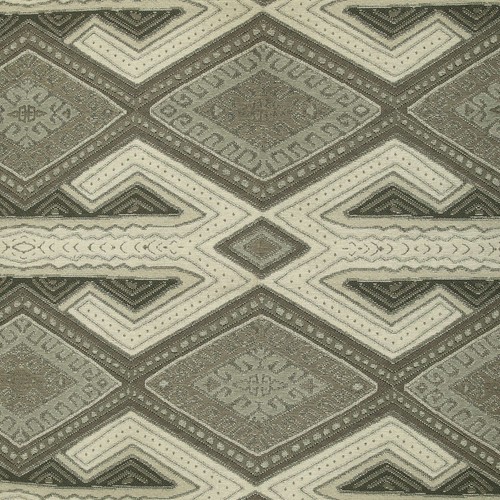 Kilim aztec fabric grey - kilim,