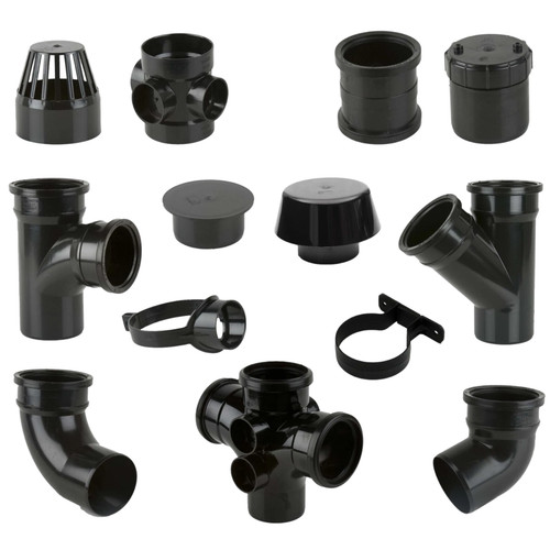 110mm black soil pipe - 110mm, and