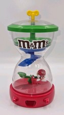 M&Ms Sweet Dispenser Official M&M World 9" Plastic Novelty Candy Storage