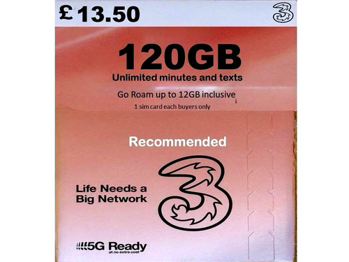 Sim card three - 3g, lowest