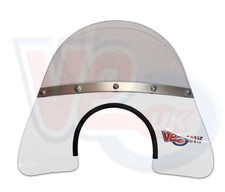 VE ACTIF 1960'S MOD STYLE FLYSCREEN - VESPA GS150 GS160 VBB VNB in WHITE
