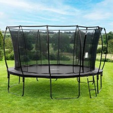 METIS Garden Trampolines [8-15ft] | FREE INTERNAL SAFETY NETS **24hr Dispatch**