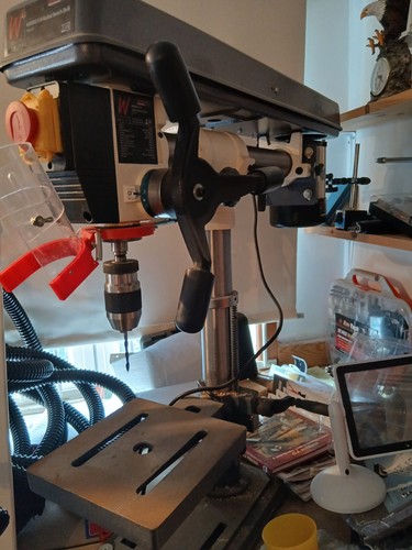 Axminster radial bench - radial, drill