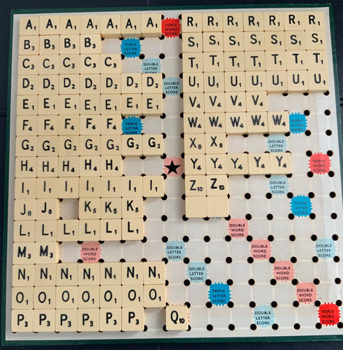 Travel scrabble replacement - scrabble,