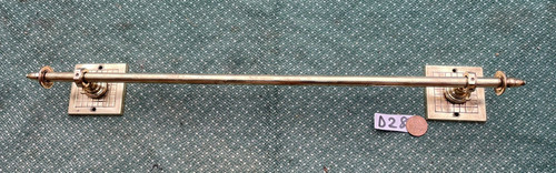 597mm cast brass tee towel - 597mm,