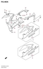 Suzuki Genuine Emblem Right