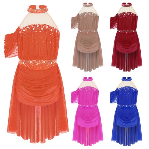 Girls rhinestones ruched - girls,