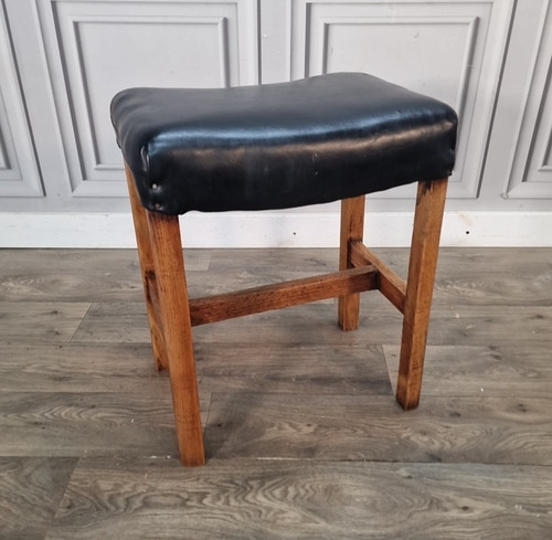 Vintage vanity piano stool - vanity,