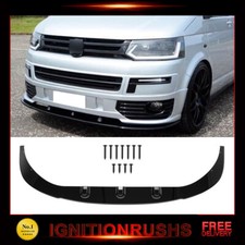 GLOSS BLACK FRONT BUMPER LIP