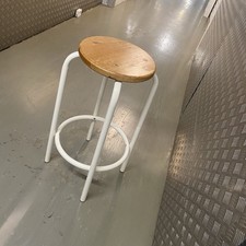 Vintage 80s IKEA White Painted