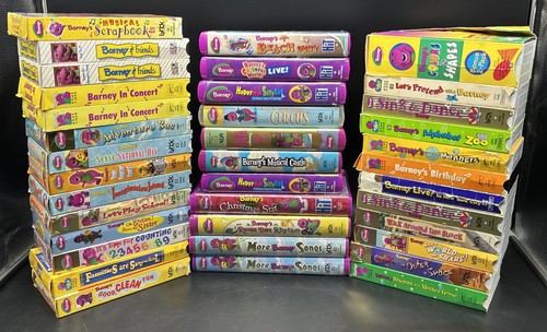 Barney vhs tape - barney,
