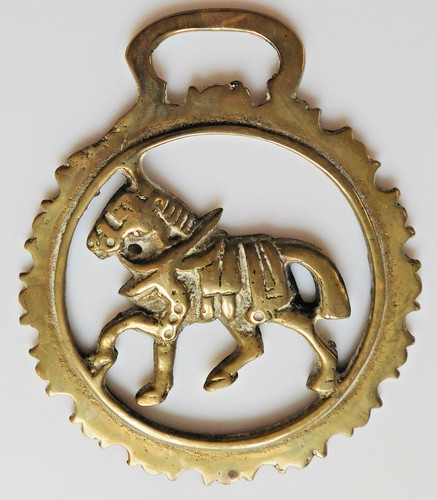 Vintage horse brass - horse,