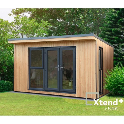 Summerhouse office forest - office,