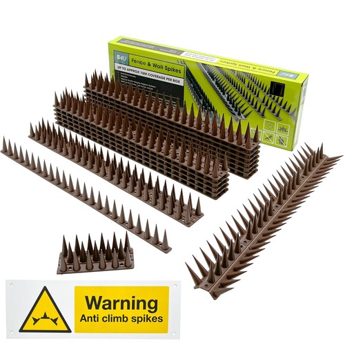 Fence wall spikes garden tall - garden,