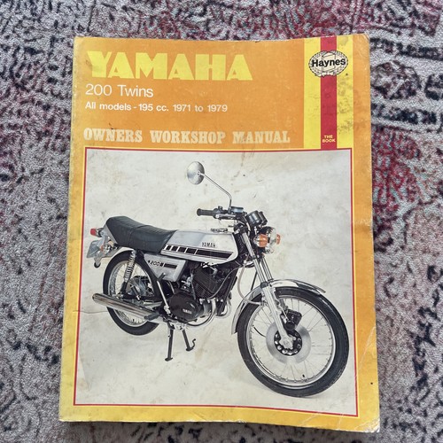 Yamaha rd200dx manual 1971 - manual, 1971-79