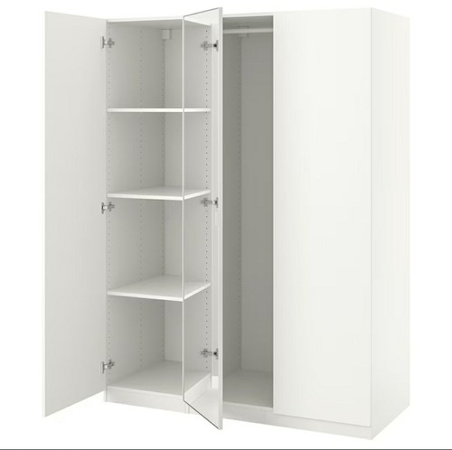 Ikea pax wardrobe - wardrobe, mirrored