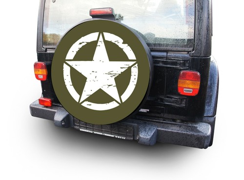 Star khaki spare - wheel, cover