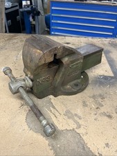 Vintage made in England RECORD NO. 3 ENGINEERS/MECHANICS BENCH VICE 4" jaws