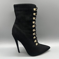Boohoo Ankle Boots Black