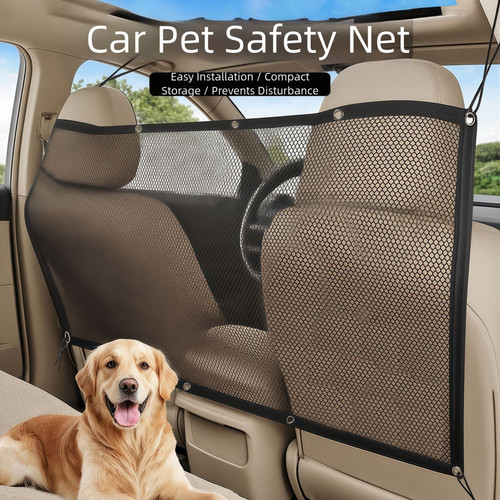 Black mesh pet barrier - pet,