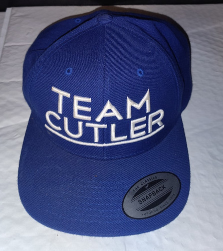 Team cutler snapback hat - cutler,
