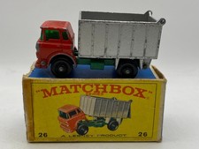 MATCHBOX Nº 26 GMC Tipper Truck Made in England Lesney diecast