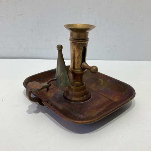 Antique victorian brass rise - brass, &