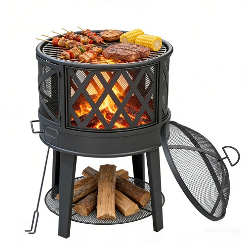 Smokeless fire pit - fire,