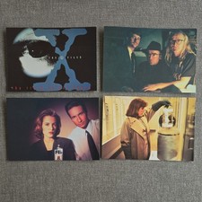 8X  X-Files Large  1995 Colour Postcards Mint