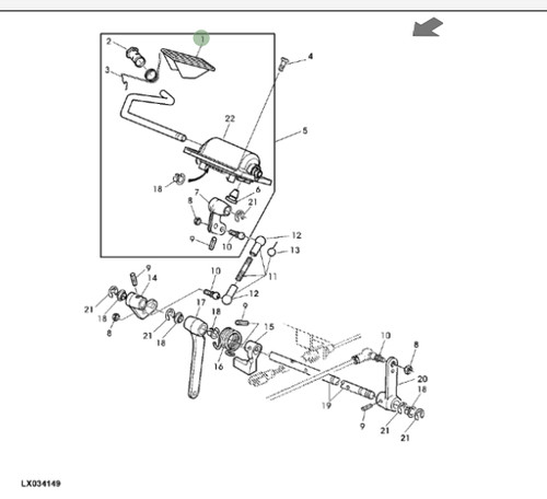 Genuine john deere 6020 - john,