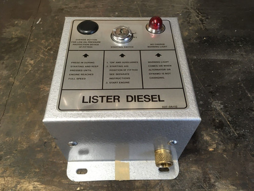 Lister deisel engine starter - lister,