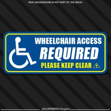 Handicap wheelchair access